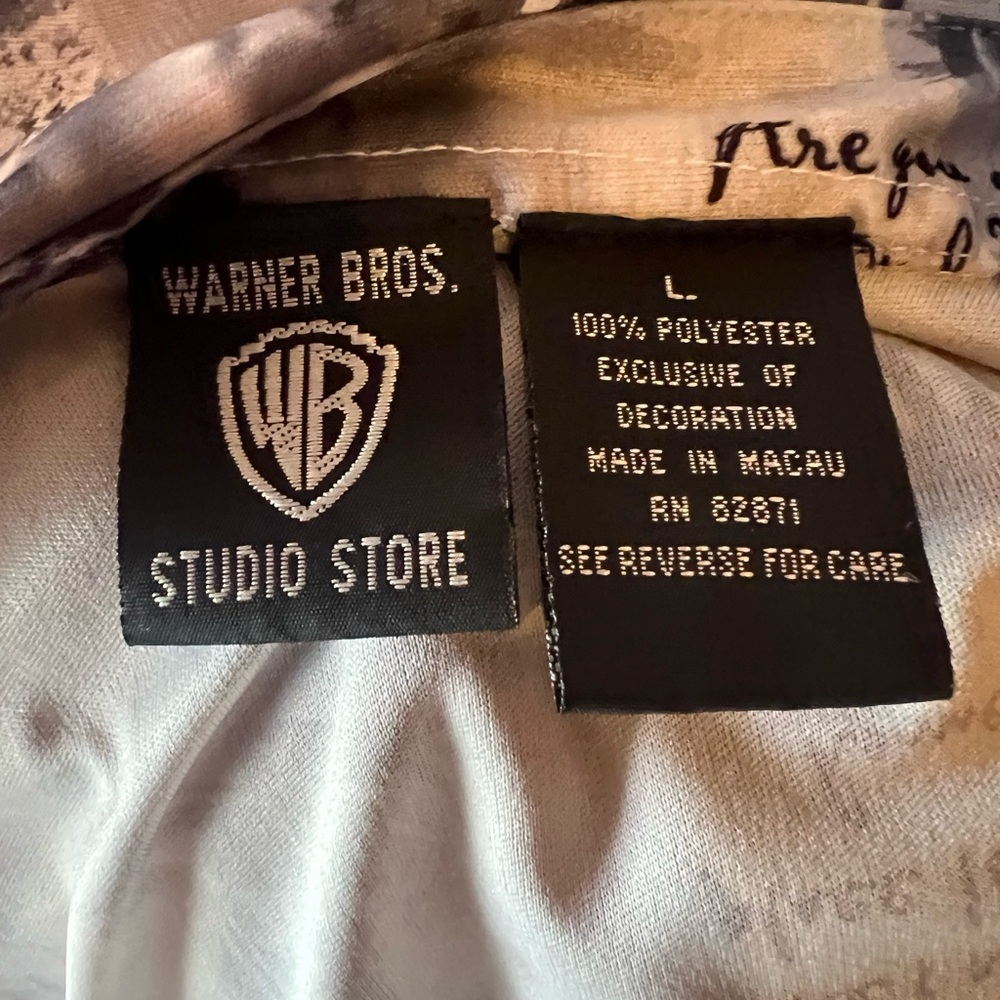 Warner Bros. Studio Store Wizard of Oz vintage shirt/blouse - Picture 2 of 5